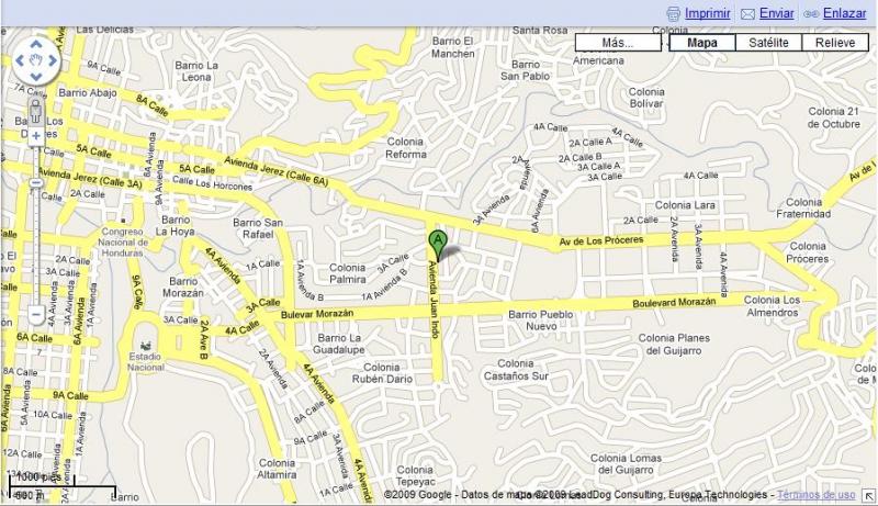 Direccion Oficinas SEPRISE